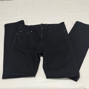 LAUREN RALPH LAUREM Classic Black Straight-Leg Jeans